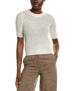 BOSS Hugo Boss Свитер из смесовой ткани мохер и шерсть, белый