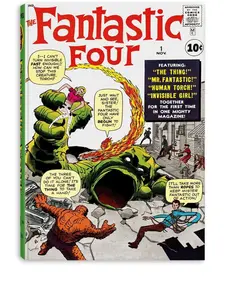 Книга Marvel Comics Library: Fantastic Four Taschen, зеленый