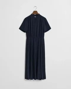 Рубашечное платье с коротким рукавом Gant, темно-синий