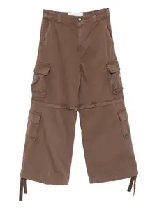 Слоистые брюки-карго ERL, коричневый