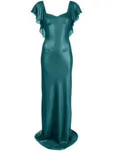 Платье макси Mermaid Parlor, синий