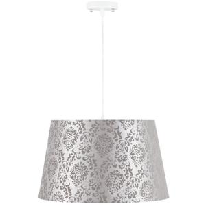 Подвесная лампа KONSIMO, 40x40x24 см, бежевый/серый