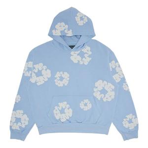 Свитер Denim Tears The Cotton Wreath Sweatshirt 'Powder Blue', синий