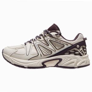 CAMEL Женские противоскользящие и дышащие низкие повседневные беговые кроссовки Light Beige White/Deep Brown Red, цвет Light Beige White/Deep Brown Red