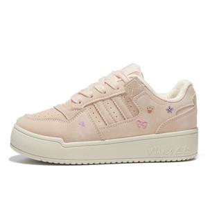 Скользоустойчивые, легкие и дышащие женские лоу-топ скейтборд кеды VICTORIA&VERA, розовый