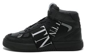 VL7N Дышащие мид-топы Повседневная обувь Мужские Черные Valentino