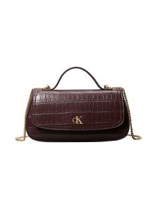 Сумка через плечо Calvin Klein, коричневый