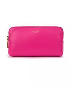 Женская поясная сумка с тиснением логотипа на молнии kate spade new york, розовый