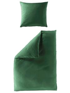 Тонкое фланелевое постельное белье зеленого цвета JACK, 135x200 см