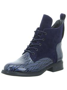 Ботильоны на шнуровке синего цвета Artiker