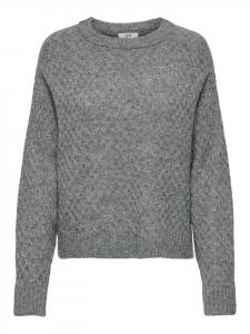 Свитер JDY, средний серый меланж