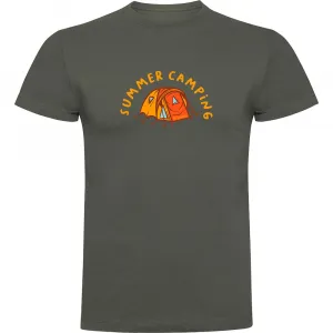 Футболка с коротким рукавом Kruskis Summer Camping, зеленый
