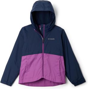 Columbia детская куртка Rain-zilla II, Collegiate Navy/Razzle