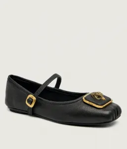 Кожаные балетки PIMLICO Kurt Geiger, черный