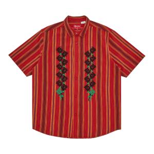 Рубашка с короткими рукавами Supreme Needlepoint, Золотая полоска