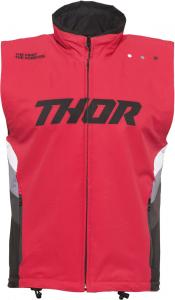 Мотокроссовый жилет Thor для разминки, Red/Black