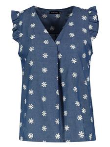 Блузка Sublevel, синий/белый