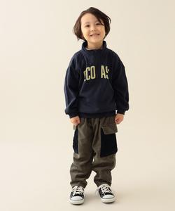 Толстовка с застежкой-молнией до середины груди, модель 2025FW (90~140 см) Beams Mini, цвет Navy