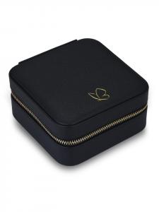 Glanzstücke München Черная дорожная сумка из искусственной кожи