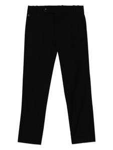 MAISON AVA брюки с вышитым логотипом