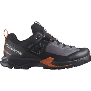 Женские треккинговые ботинки Salomon X Ultra Alpine Low с технологией GORE-TEX, черно-фиолетовый