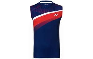 Футболка для бадминтона мужская YONEX, темно-синий деним