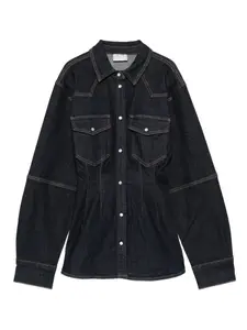 Рубашка Gzmae с карманом на пуговице Gestuz, синий