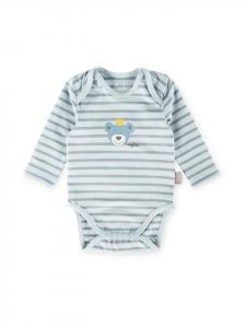 Sigikid Классический детский боди с длинными рукавами, синий