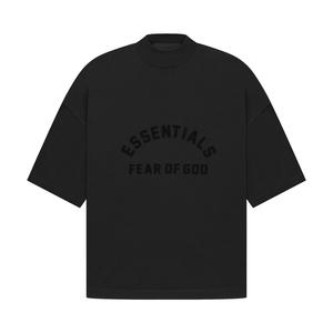 Футболка Fear of God Essentials, темно-черная