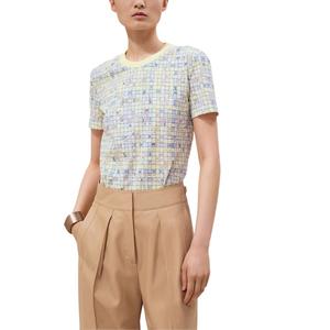 HERMES Футболка SS25 Regular женская Lishun Yellow