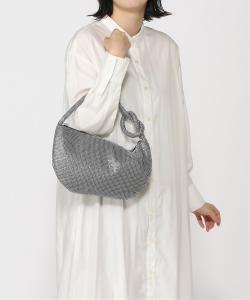 (L) Сумка через плечо Cachecache / Rhinestone Crescent