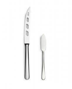 Набор из 2 ножей для сыра Year & Day, цвет polished steel