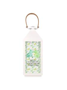 Mr. & Mrs. Panda Подсвечник в виде лягушки с любовным посланием, прозрачный