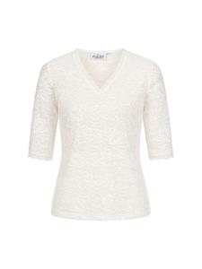 Традиционная блузка Frieda с короткими рукавами кремового цвета Nübler