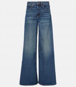 Джинсы Rolland с завышенной талией и широкими штанинами Nili Lotan, Simon Wash