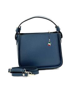 Кожаная сумка через плечо Florence bag бирюзового цвета примерно 21 см Florence