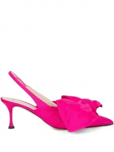 Туфли с ремешком на пятке и бантом Nº21, розовый
