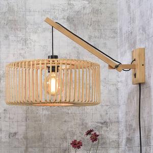 Настенный светильник GOOD&MOJO Bromo, бежевый - бамбук - 55 x 45 x 40 см
