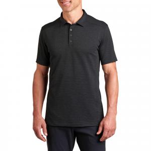 Мужская поло-рубашка Airkuhl с коротким рукавом KUHL, Raven