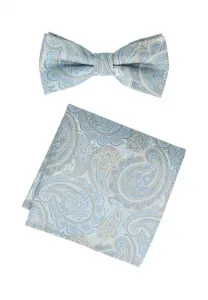 Набор нагрудных платков schleife с узором пейсли Willen, Blau