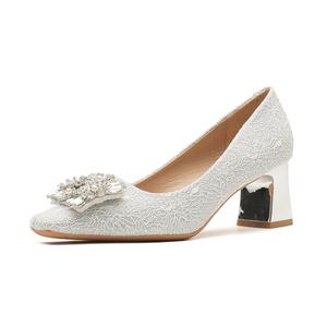 Dunnu Женские туфли на высоком каблуке серебристые, цвет Silver