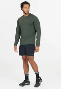 Рубашка Virtus с длинными рукавами "Roger", с антибактериальной функцией Silver+, зеленый