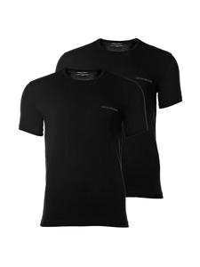 Emporio Armani Комплект из двух футболок черного цвета