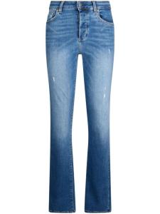 Джинсы прямого кроя с высокой посадкой LIU JO, синий