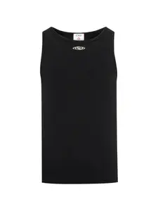 Майка в рубчик Casablanca, черный