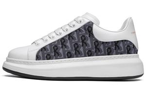 Стильные скейтерские туфли ROBERTA DI CAMERINO мужские серо-белые