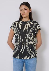 Футболка с принтом Street One Studio, черный