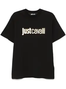 Футболка с логотипом Just Cavalli, черный