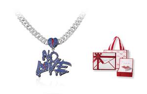 Унисекс-кулон из сплава Inkopper, серебристо-голубой