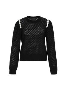 Faina Женский свитер черного цвета